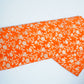 Orange Jaal Banarasi Fabric