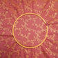 Pure Brocade Onion Pink Banarasi Fabric