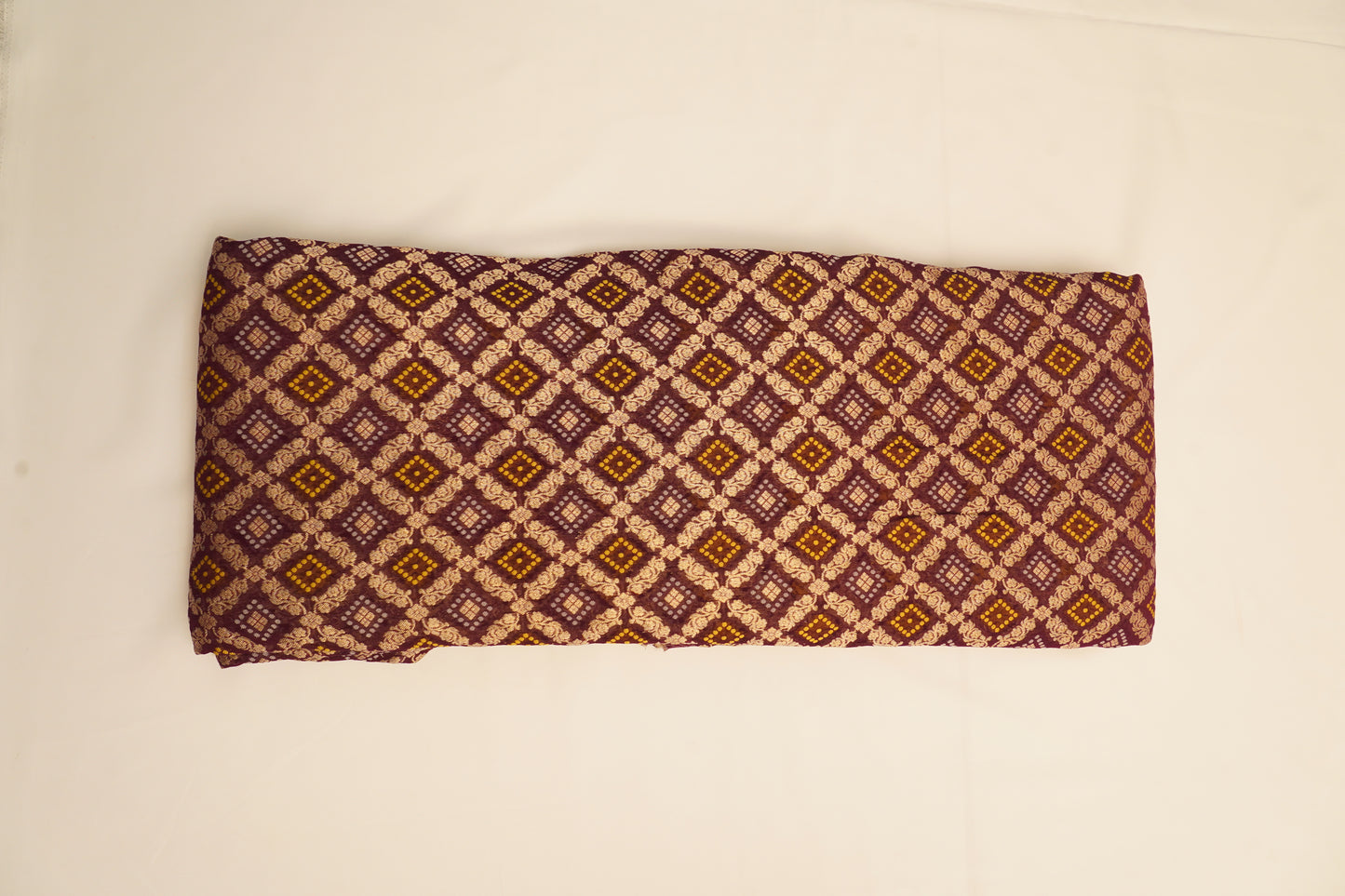 Pure wine Bandhani Banarasi – Royal & Elegant Style