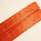 Rust Orange Tissue Crush Sequence Fabric