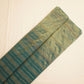 Teal Blue Tissue Crush Sequence Fabric