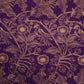 Royal Purple Orchid Glow – Raw Silk Brocade