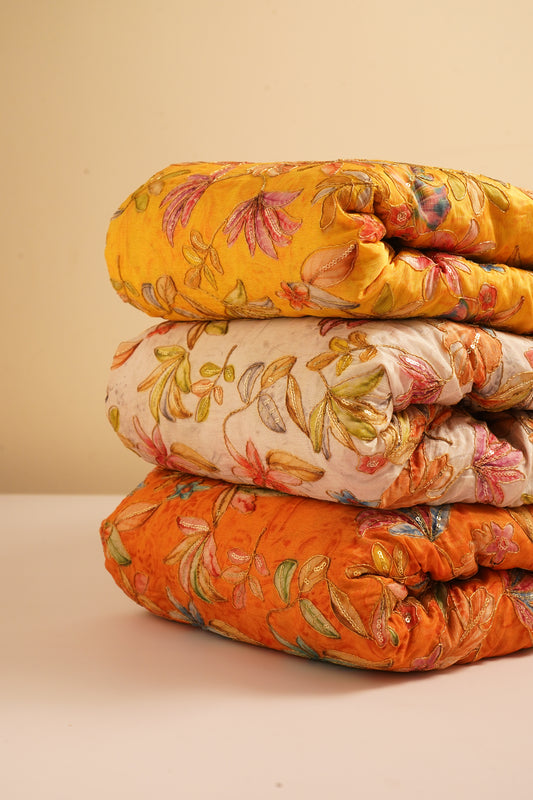 position work - Sunshine Marigold Élan Weave