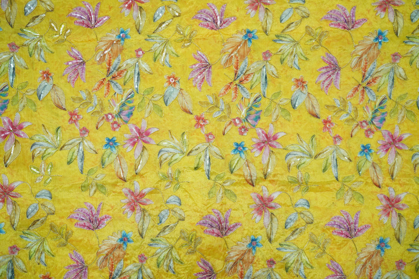 position work - Sunshine Marigold Élan Weave