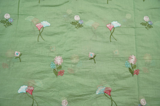 EMBROIDERY MUL COTTON - Pastel Green