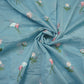 EMBROIDERY MUL COTTON - Sky Blue Dream