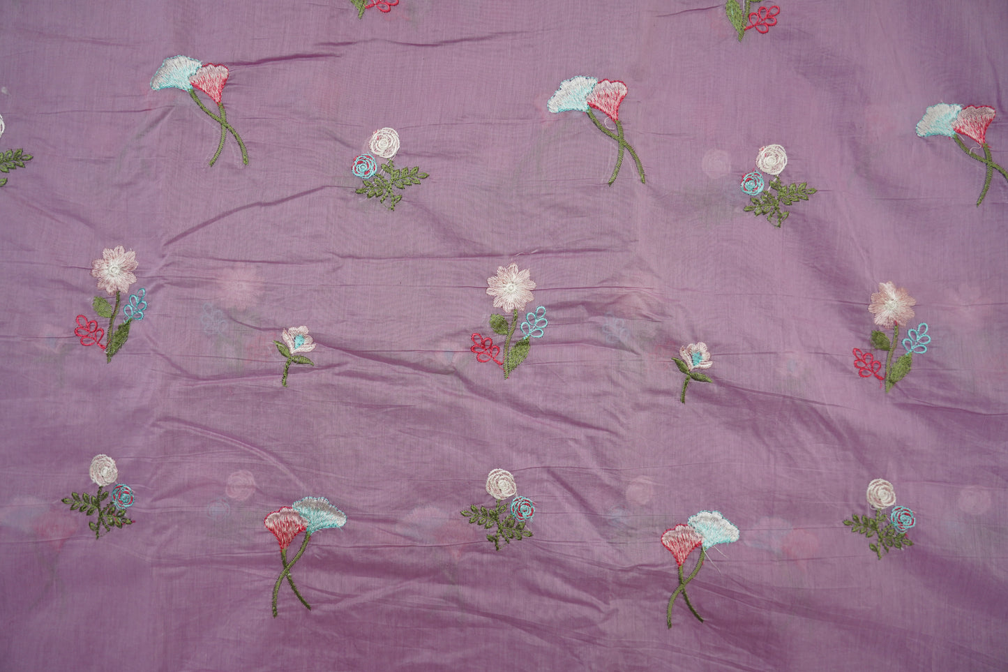 EMBROIDERY MUL COTTON - Mauve Charm