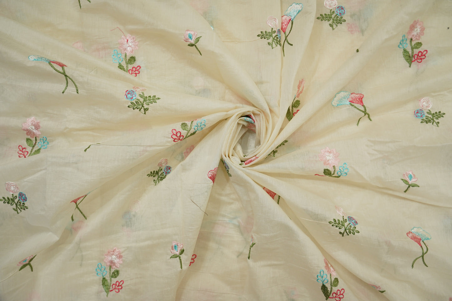 EMBROIDERY MUL COTTON - Classic Off-White