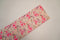POLY COTTON SEQ - Cream Pink Floral Digital Printed Fabric