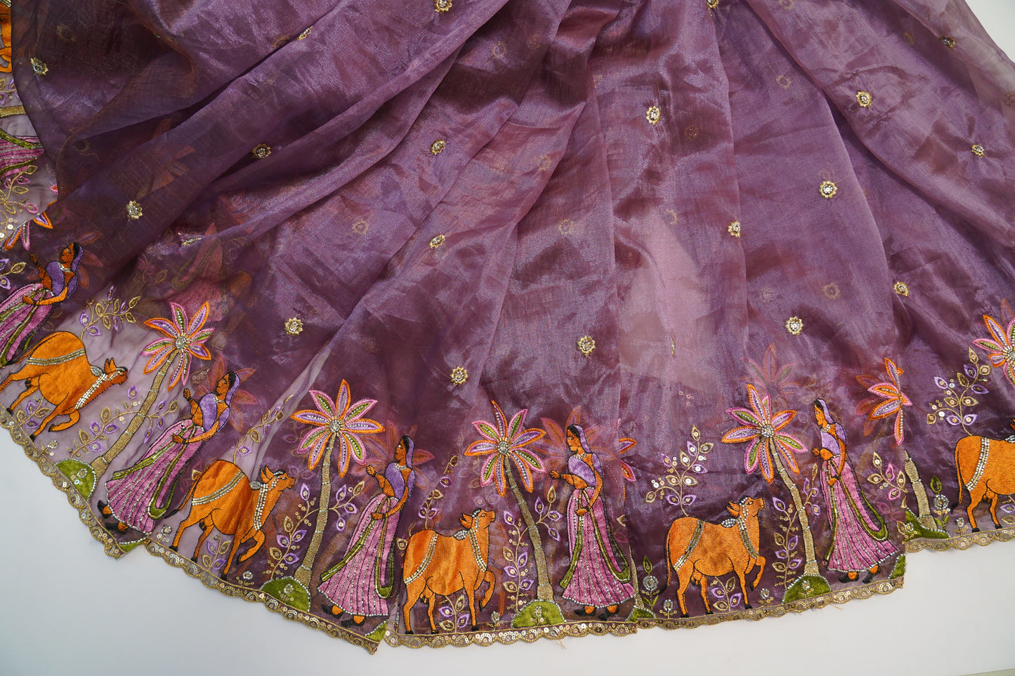 Ethnic Embroidered Fabric