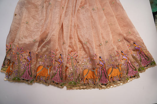 Ethnic Embroidered Fabric