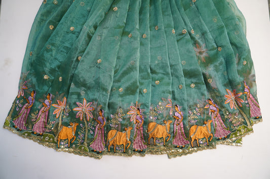 Ethnic Embroidered Fabric