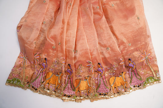 Ethnic Embroidered Fabric