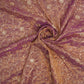 Premium Embroidered Crush Silk Fabric