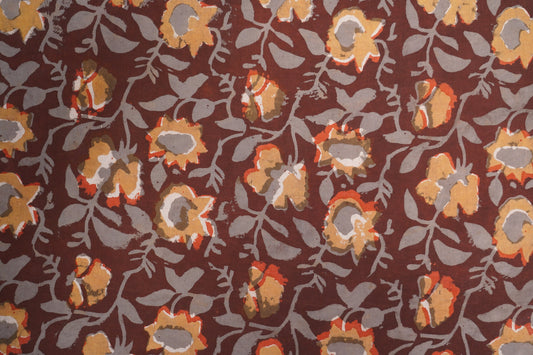 natural ajrak handblock print