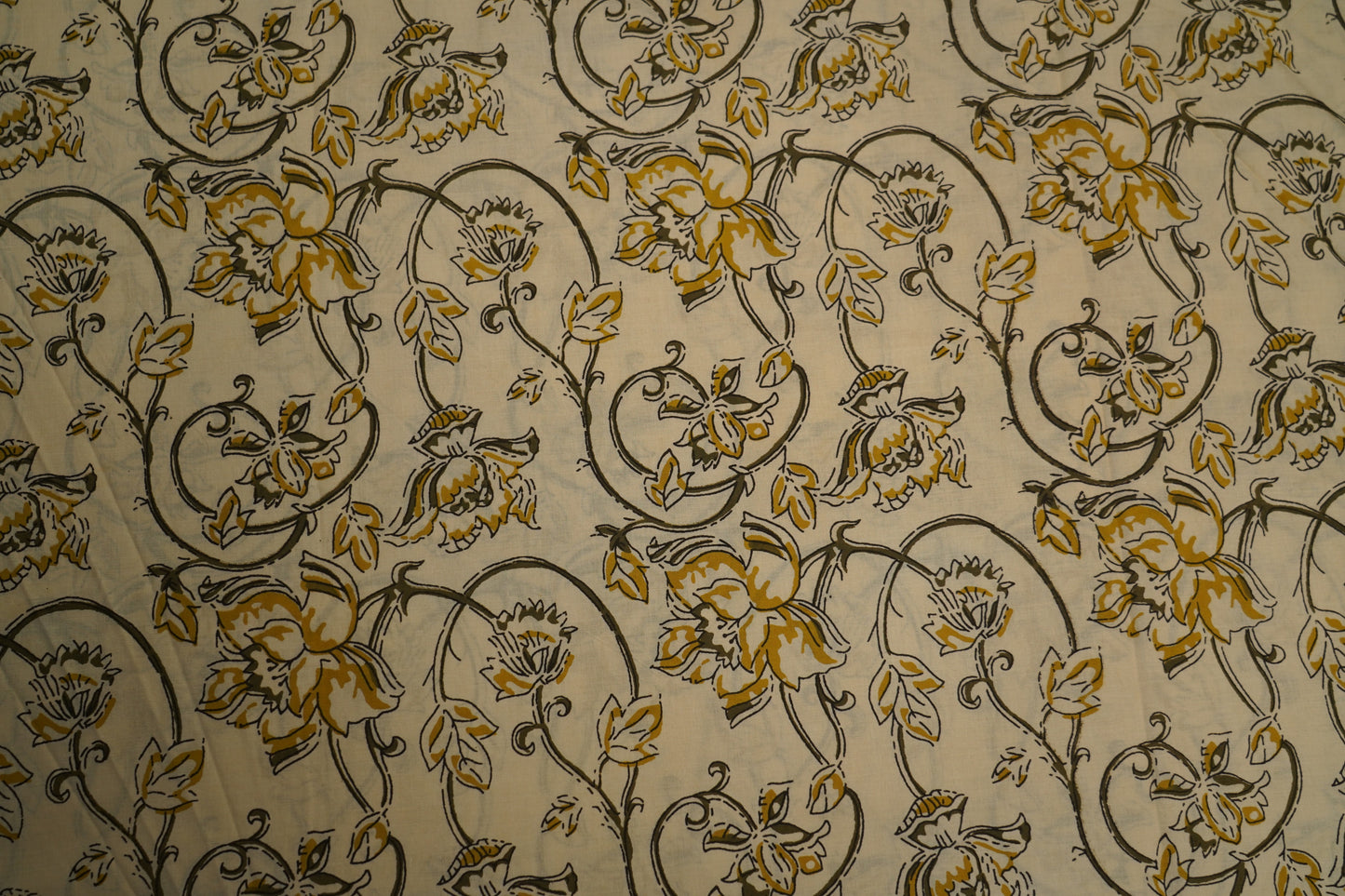 natural ajrak block print