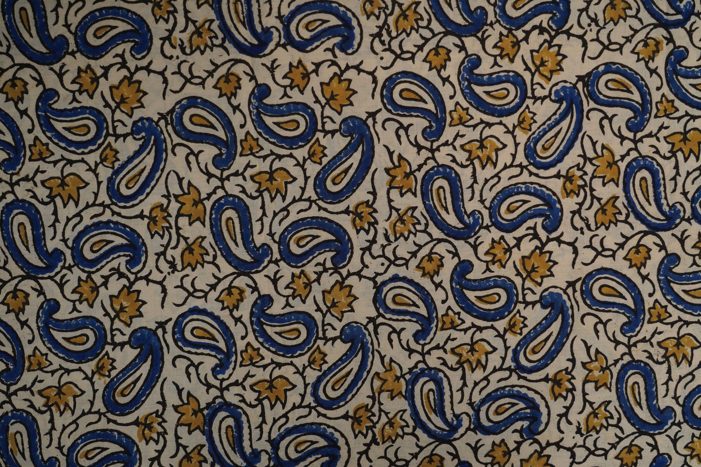 natural ajrak block print