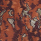 BSY SILK FABRIC WITH FOIL - Rustic Brown base