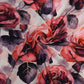 BSY SILK FABRIC WITH FOIL - Soft Cream base
