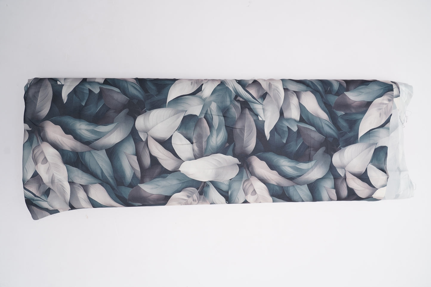 FIONA DIGITAL - Deep Teal & Ocean Green leaves