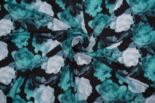 FIONA DIGITAL - Black base with teal green