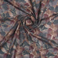 COTTON CAMBRIC WITH FOIL - Deep Teal Green,Dusty Maroon