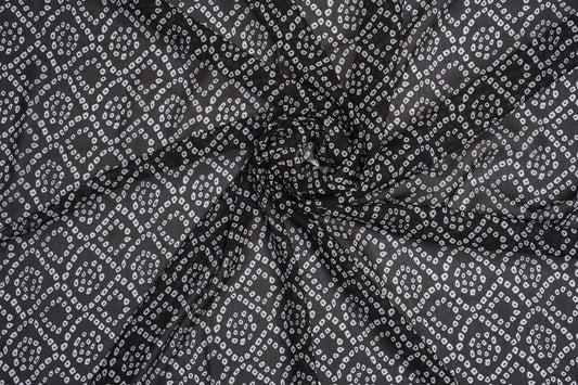 DIGITAL GEORGETTE -BLACK & WHITE