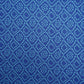 DIGITAL GEORGETTE - Royal blue base with aqua blue bandhani-style