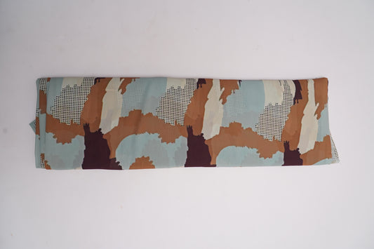 DIGITAL GEORGETTE - Mint green