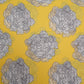 DIGITAL GEORGETTE - Lemon yellow base