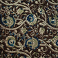 KALAMKARI SILK - Coffee brown base