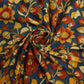 KALAMKARI COTTON - Royal blue base