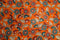 KALAMKARI COTTON - Bright orange base
