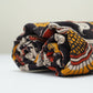 KALAMKARI COTTON - Jet black base