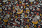 KALAMKARI COTTON - Jet black base