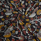 KALAMKARI COTTON - Jet black base