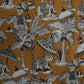 KALAMKARI COTTON - Mustard ochre base
