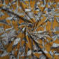 KALAMKARI COTTON - Mustard ochre base