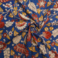 KALAMKARI COTTON - Royal blue base