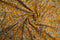 KALAMKARI COTTON WITH BORDER - Mustard yellow base