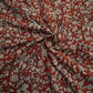 KALAMKARI COTTON WITH BORDER - Red base