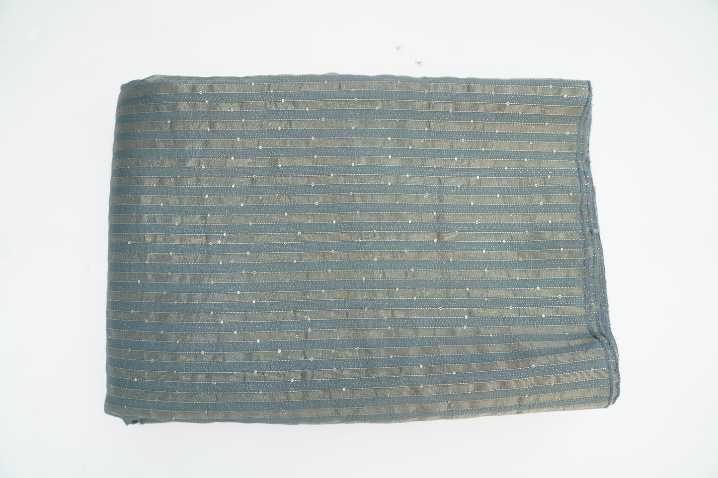 TISSUE STRIPES - Slate grey base