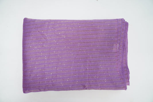 TISSUE STRIPES - Soft lavender-purple base