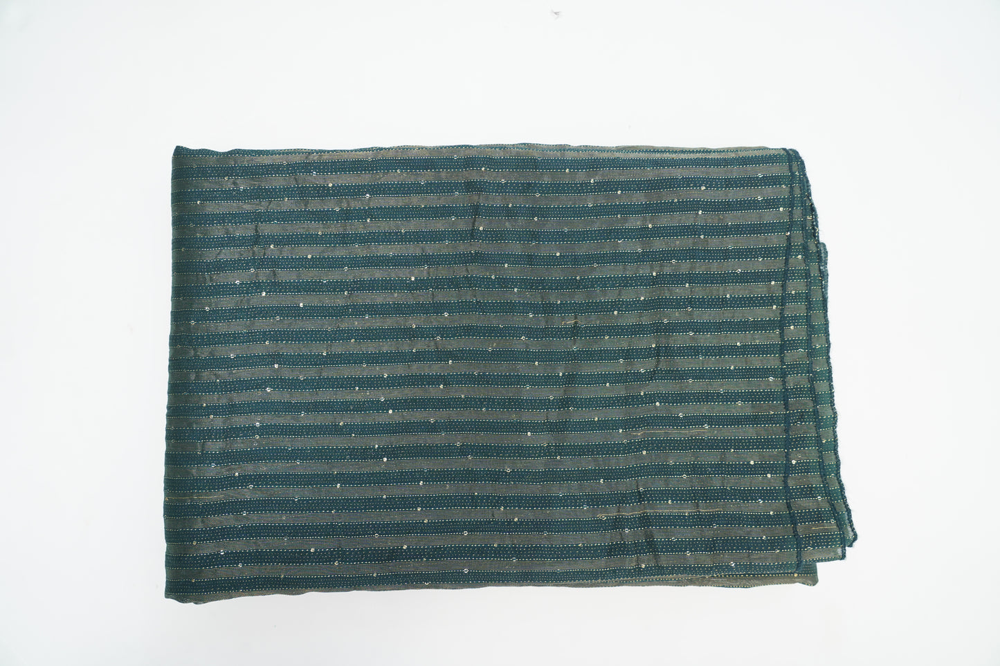 TISSUE STRIPES - Deep Teal Blue