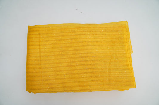 TISSUE STRIPES - Bright Marigold Yellow