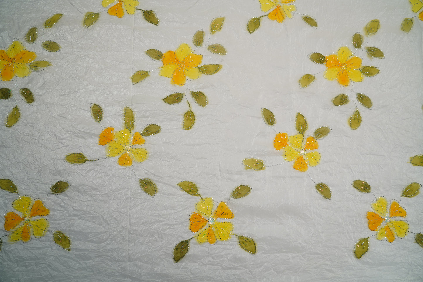 CRUSH SILK - Soft ivory base