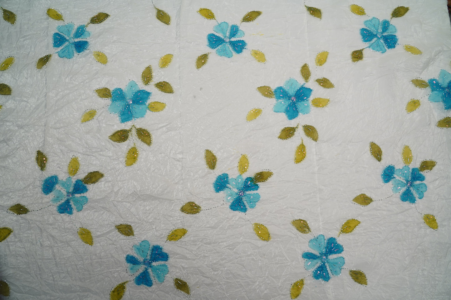 CRUSH SILK - Soft ivory base