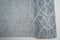 IMPORTED HANDWORK NET EMBROIDERY - icy silver-blue