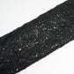 IMPORTED HANDWORK NET EMBROIDERY - Jet Black